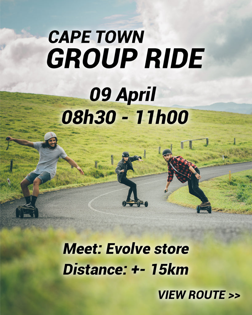 Cape Town Group Ride this Weekend 09 April