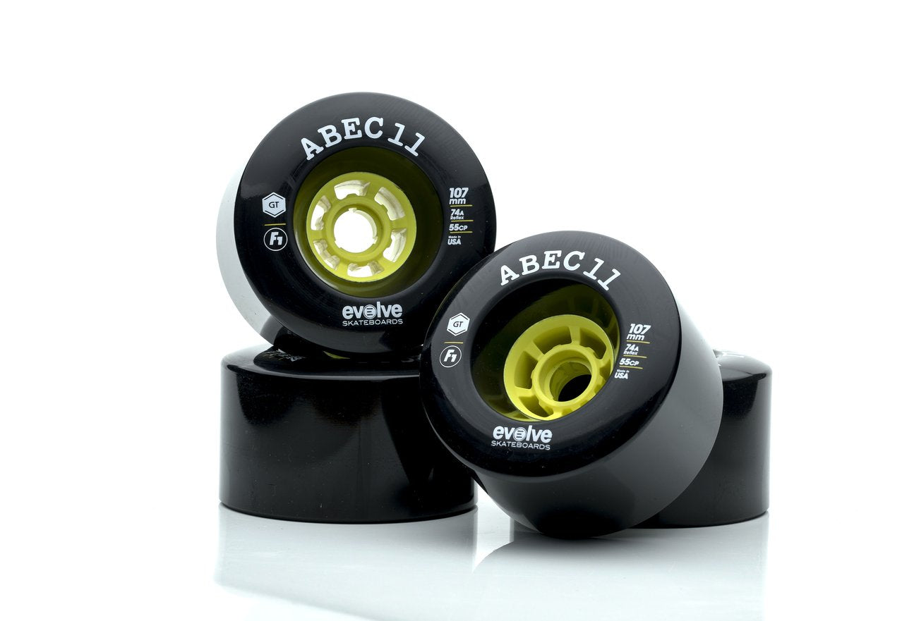 Evolve/ABEC 11 F1 107mm (Wheels only - set of 4)